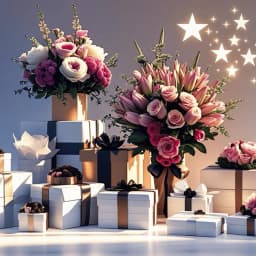 شعار فية ورود وهدايا